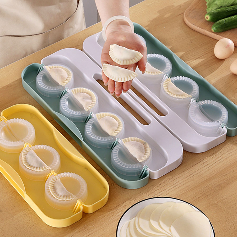 DIY Dumpling Maker 8-Grid Pres - огляд і ціна Dumpling Press Set