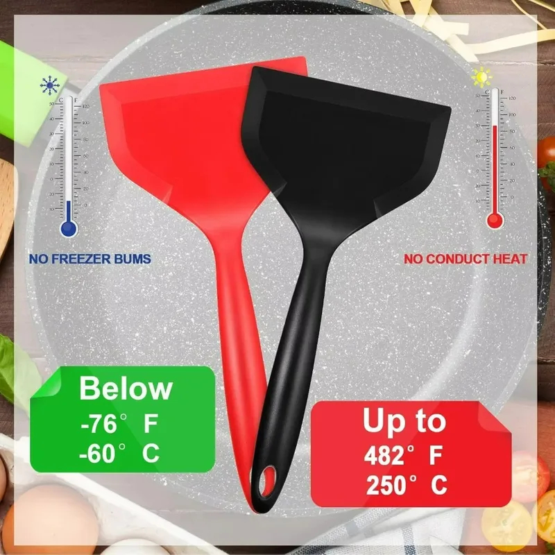 Non-stick Silicone Spatula, Wi - огляд і ціна Okonomiyaki Spatula