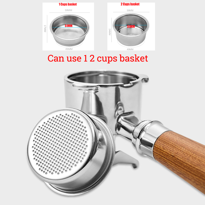 Double Spout 51mm Coffee Porta - огляд і ціна Delonghi Espresso Magnifica