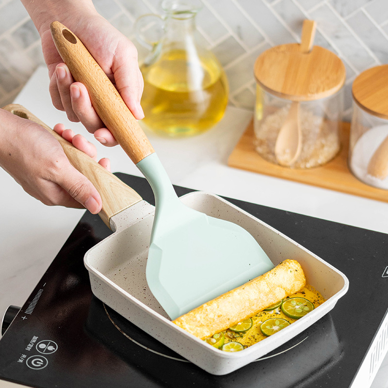 Food Grade Silicone Cooking Ut - огляд і ціна Okonomiyaki Spatula